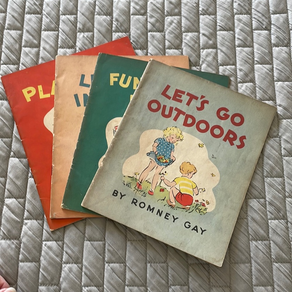 Vintage children’s books by Romney Gay. Set of 4